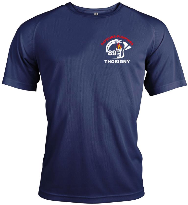 T-shirt de sport SAPEURS POMPIERS THORIGNY - par l'atelier-OCF